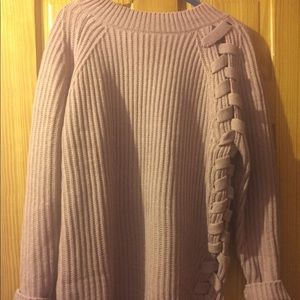 Tobi oversized mauve sweater